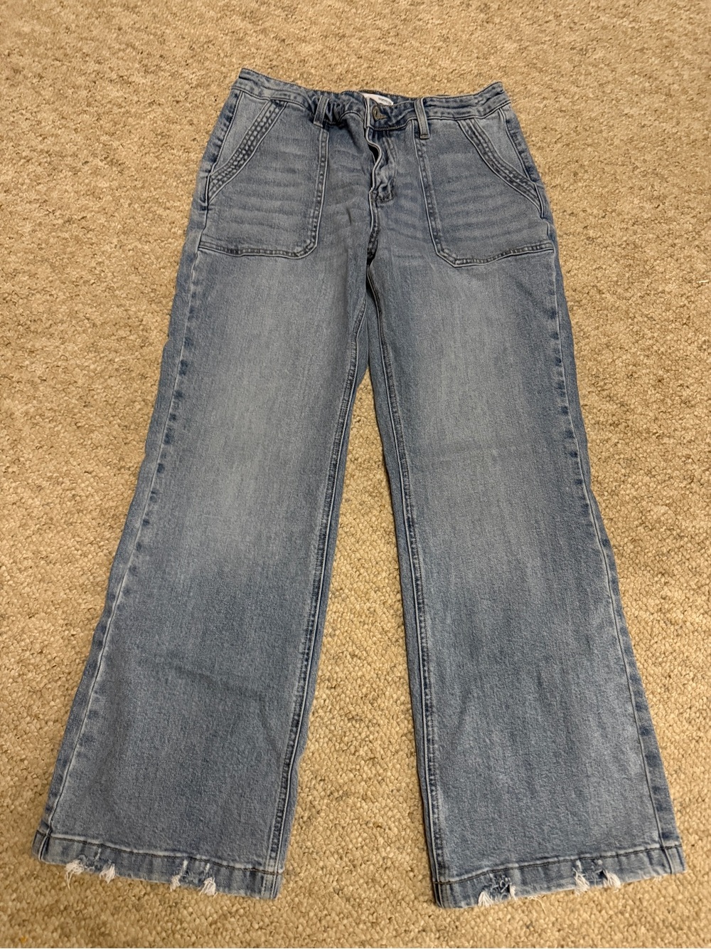 KanCan Light Wash Wide Leg Jeans